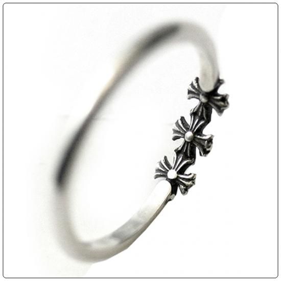 クロムハーツ リング/指輪 (CHROME HEARTS) バブルガム スリー CH