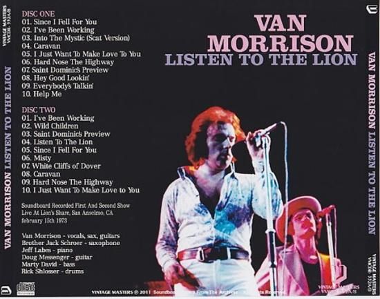 VAN MORRISON / LISTEN TO THE LION (2CDR) - STRANGELOVE RECORDS