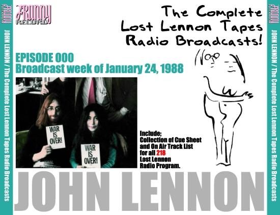 JOHN LENNON / LOST LENNON TAPES : EPISODE 000 (3CDR+1DATACDR