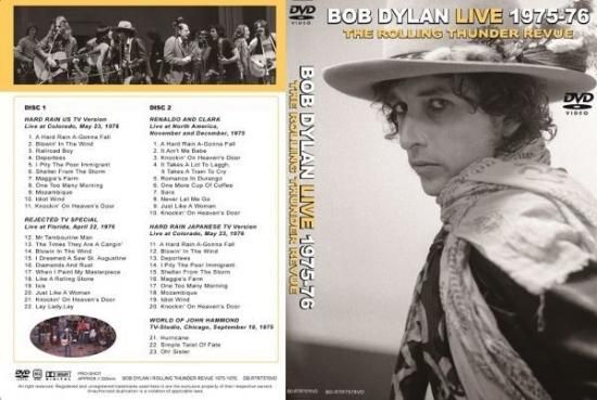 BOB DYLAN / LIVE 1975-76 ROLLING THUNDER REVUE(2DVDR)