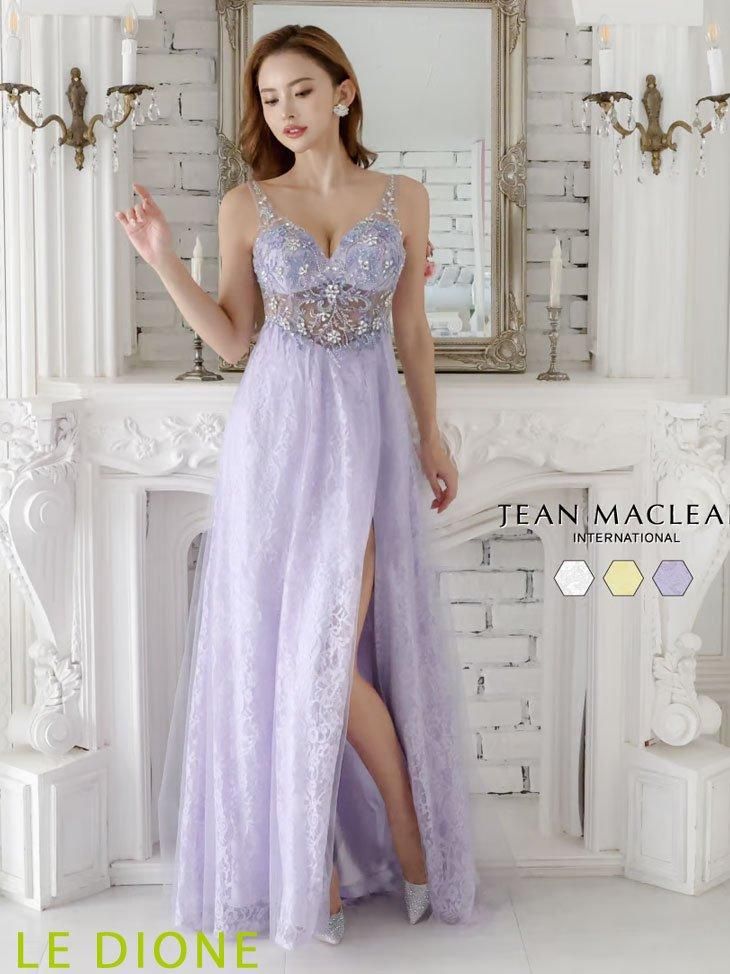 JEAN MACLEAN/ジャンマクレーン]レースフレアーロングドレス - 六本木