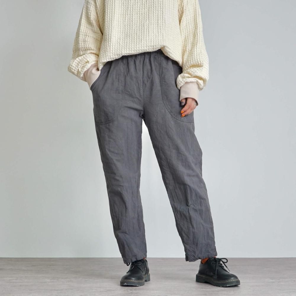 スッキリサルエルパンツ｜グレー - UZUiRO/公式オンラインショップ