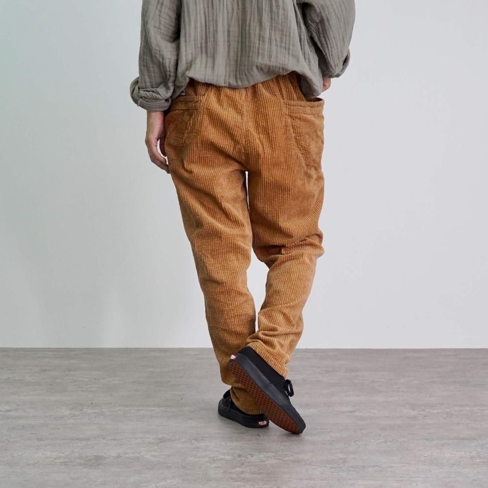 コーデュロイキャンプワークパンツ/ブラウン/遠州織物 | 柔らかい素材