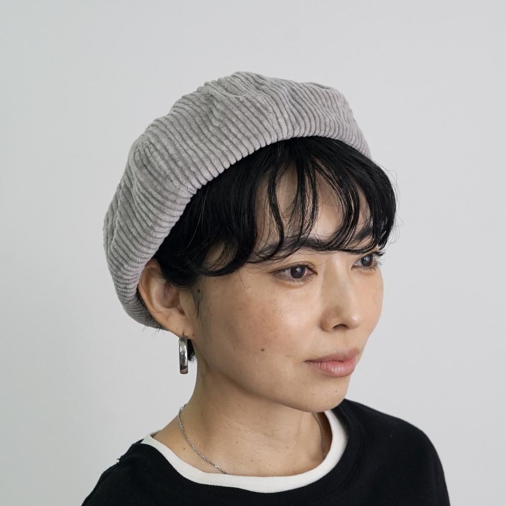 コーデュロイベレー帽 | 選べる4カラー - UZUiRO/公式オンラインショップ
