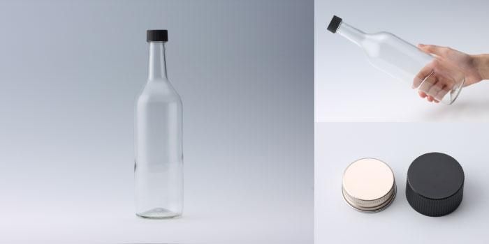 ワイン720 PPL 透明 | 酒・ワイン瓶 | 通販サイト-ガラスびん.com