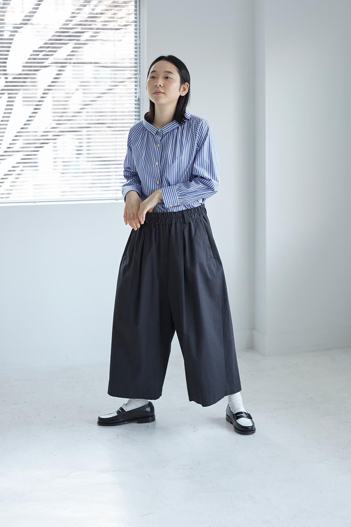 cotton linen gaucho pants - atelier naruse｜Online store｜the an