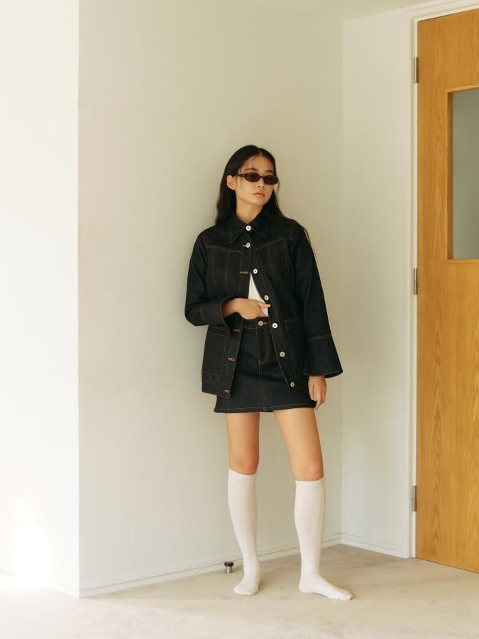 Denim Jacket - ROSARYMOON OFFICIAL WEB STORE