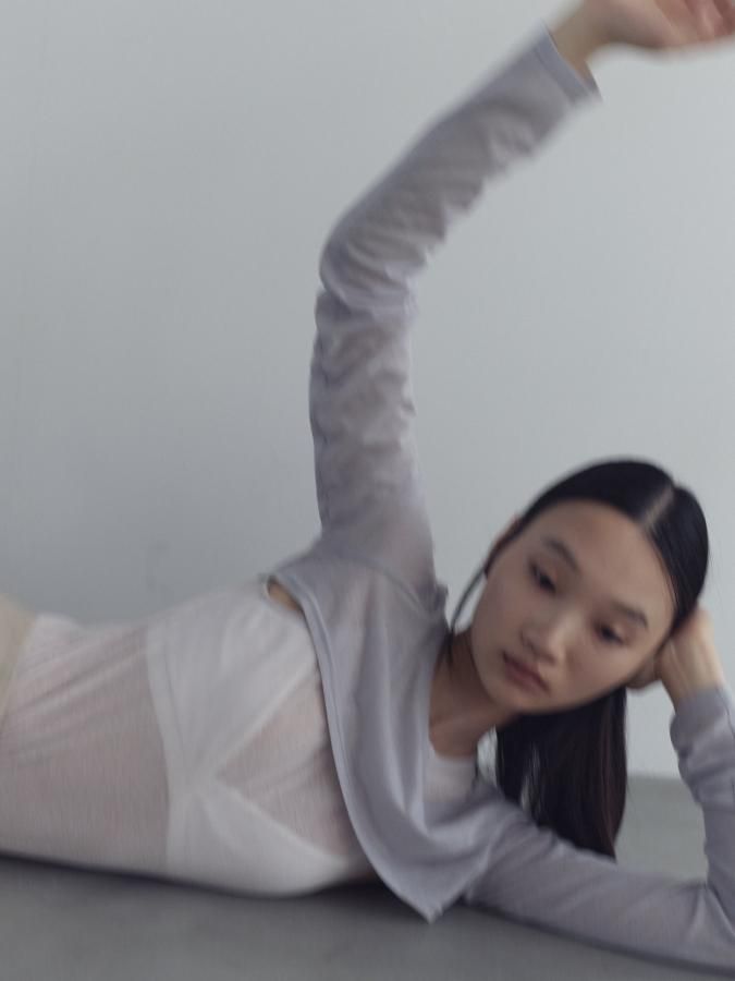 Layered Jersey Leotard - ROSARYMOON OFFICIAL WEB STORE