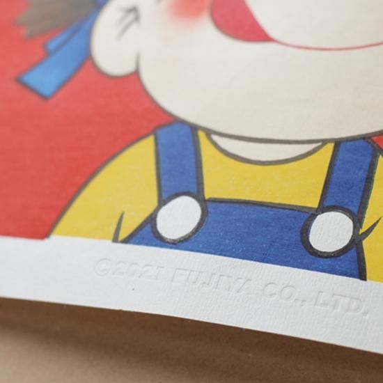 浮世絵ペコちゃん（赤）