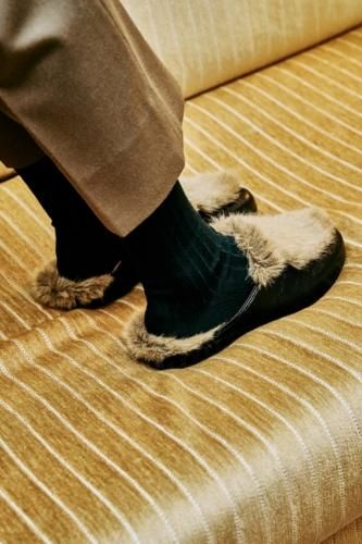 bench “BENSAN-F FUR UPPER FUR INSOLE” - Tribeca