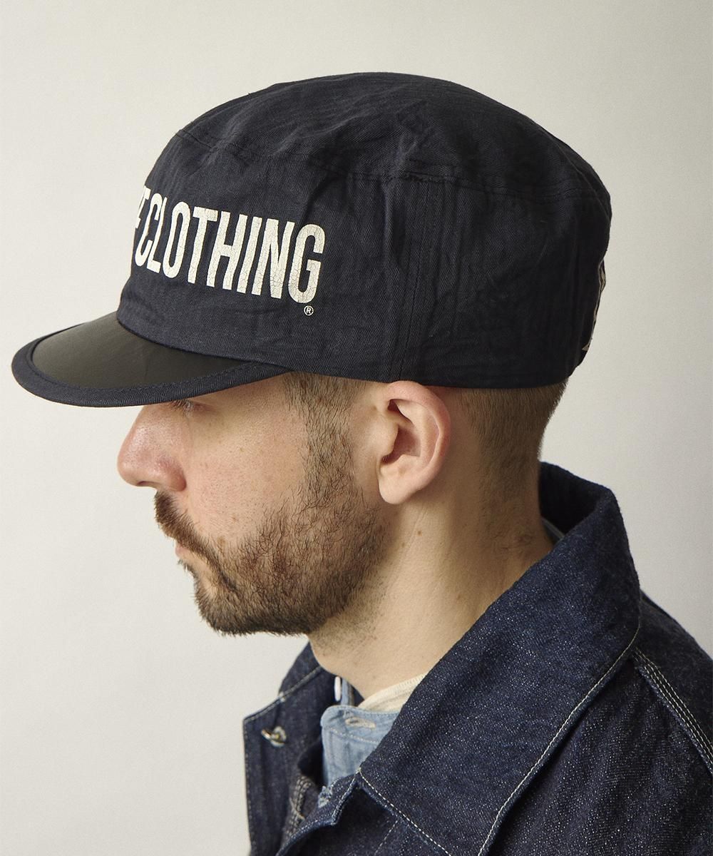 シマ様用BELAFONTE Rag Clothing Timeストライプキャップ RAGTIME