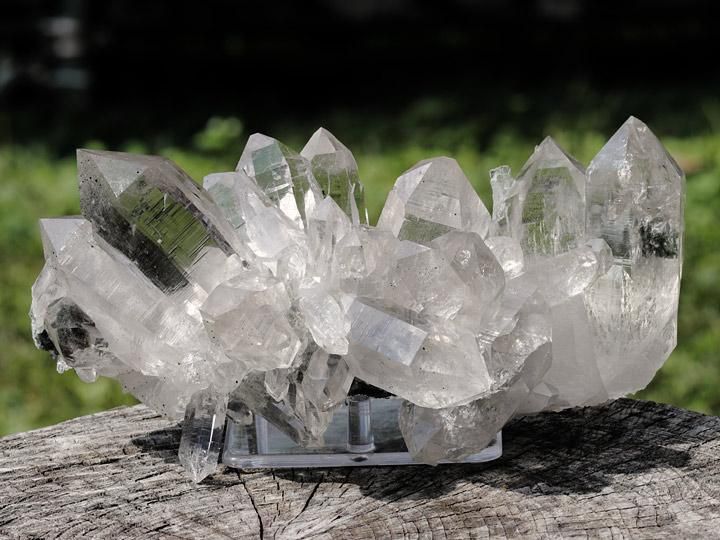 マニハール産ヒマラヤ水晶クラスター - ヒマラヤ水晶専門店 ヒマラヤン