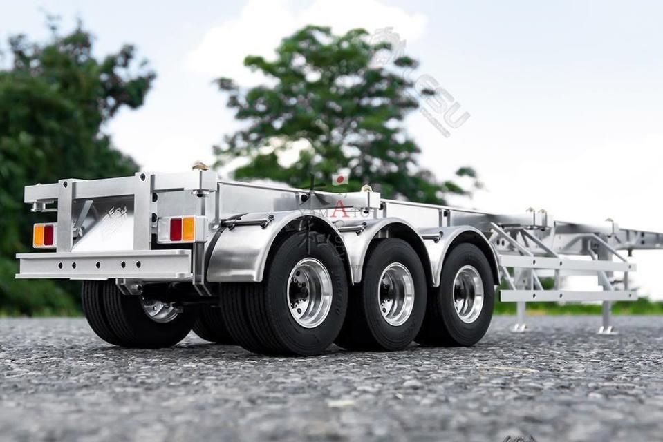 タミヤ1/14 40ftコンテナ積載用セミトレーラー