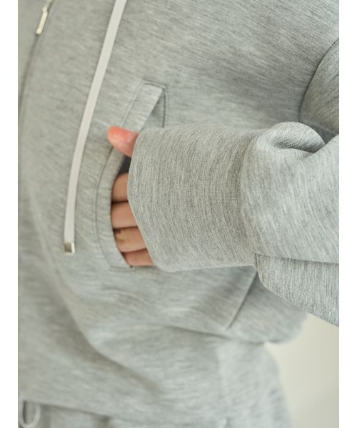 フリルショートジップパーカー(508698231)｜阪急百貨店公式通販サイト