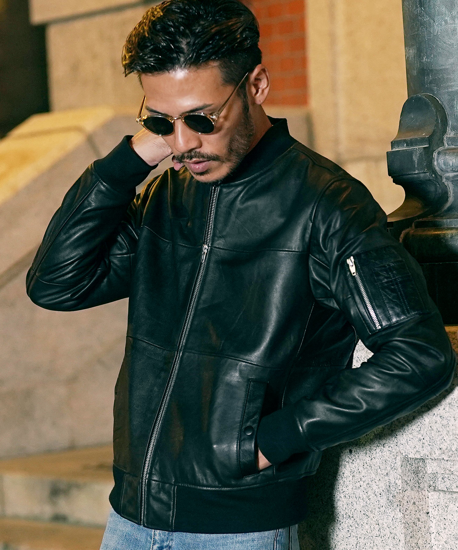 ARMANI JEANS ライダース 【公式通販】