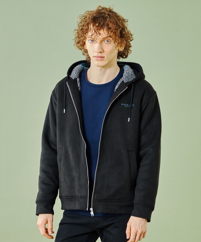 WEB限定】バックチェックボアパーカー(507517081)｜HANKYU MEN'S