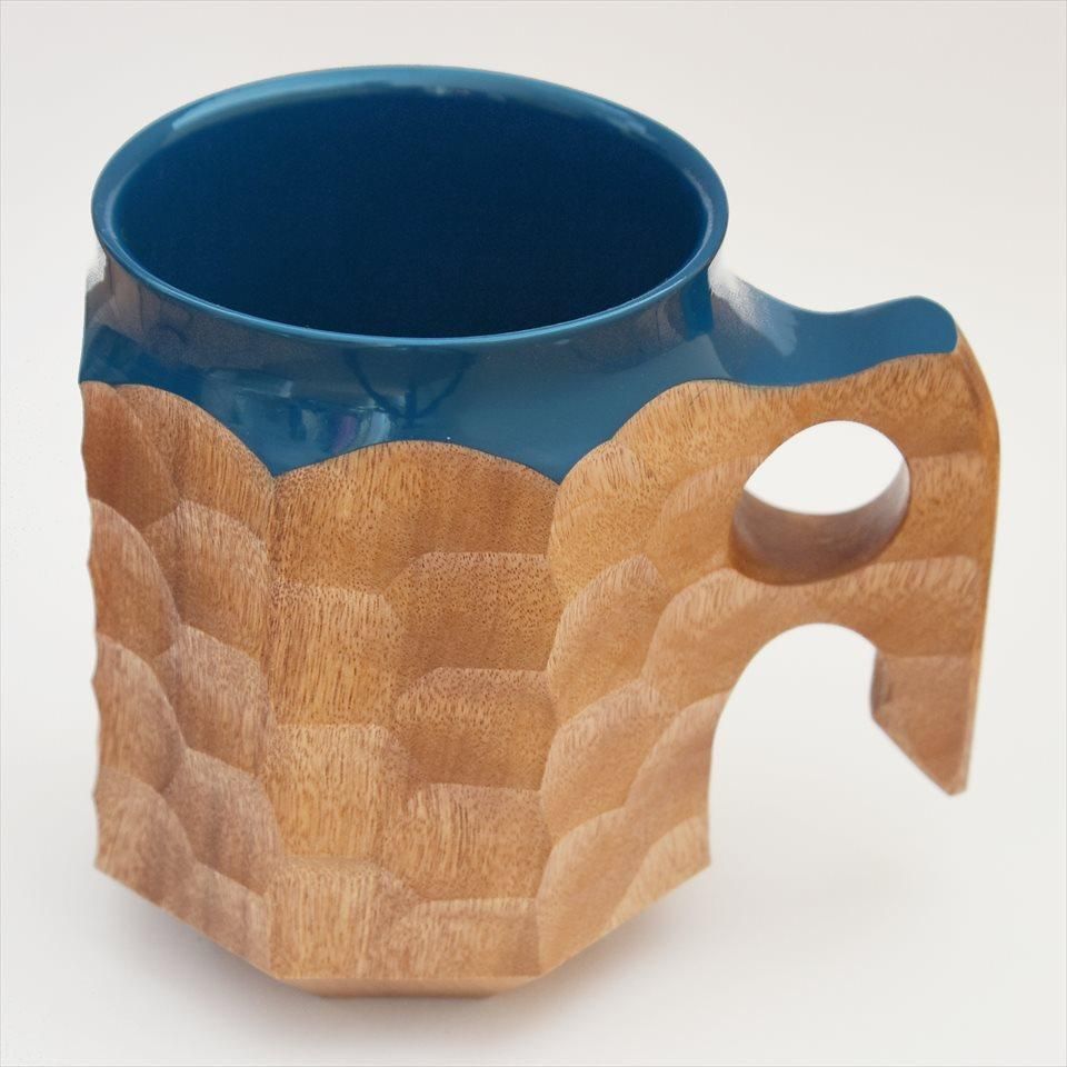 Akihiro woodworks jincup ジンカップ 漆 グリーン 2L Akihiro