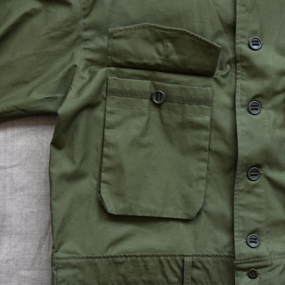 gorouta（ゴロウタ）M25 JUMPSUIT オリーブ（C/Lバックサテン）