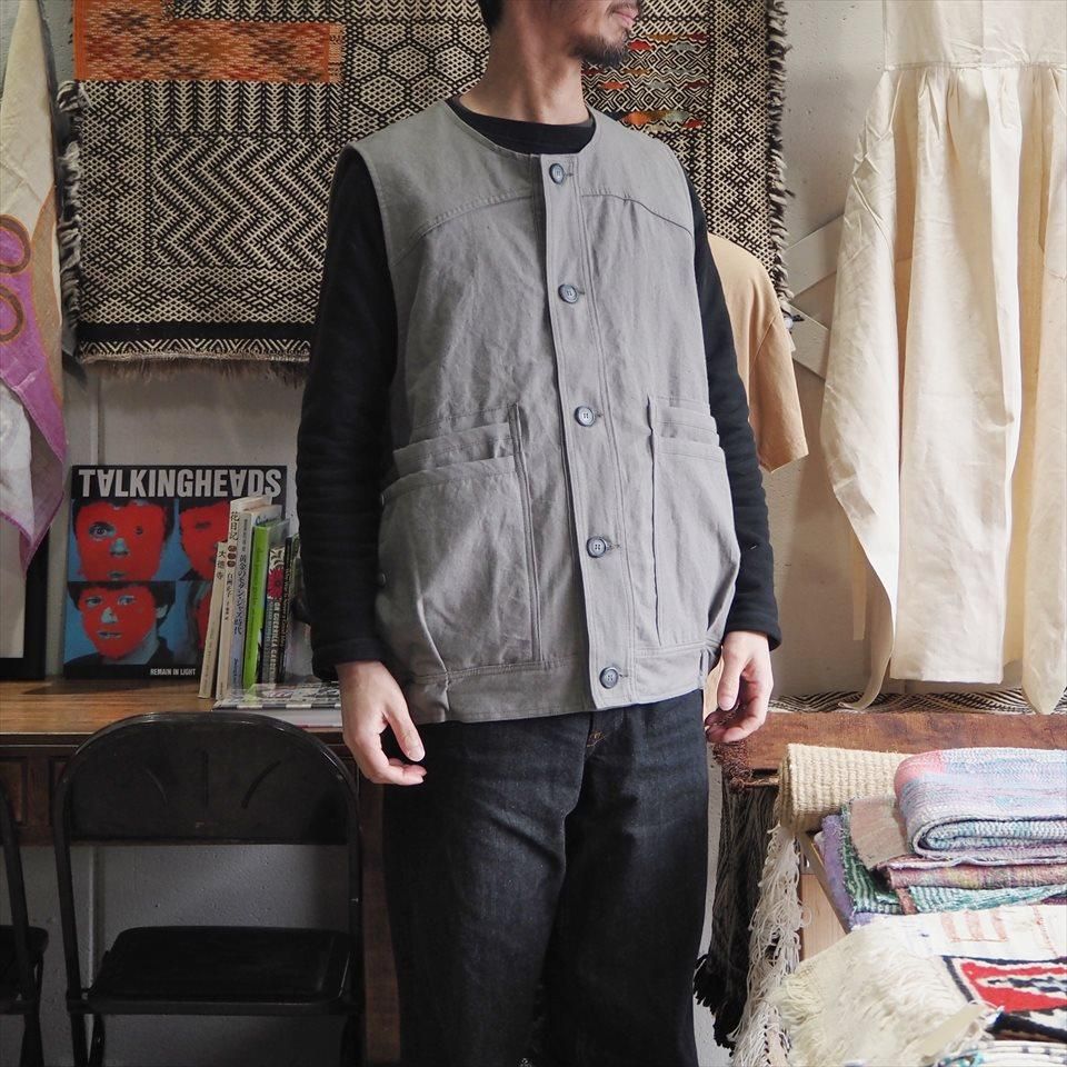 Sassafras（ササフラス）Overgrown Hiker Vest ダスティーグレー