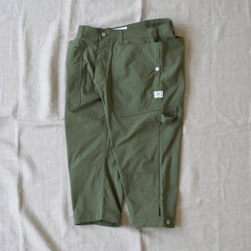 SASSAFRAS（ササフラス）Fall Leaf Gardener Pants 2/3 オリーブ