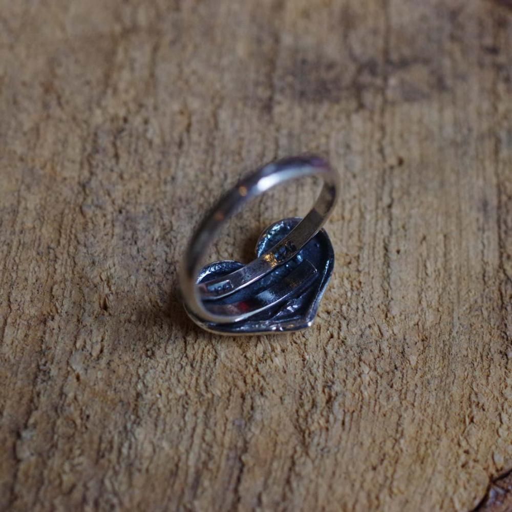 Silver925☆ハートリング【フリーサイズ】