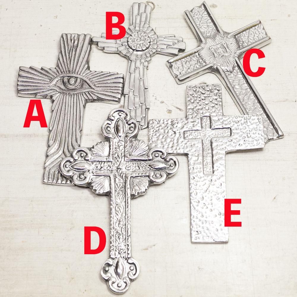 メキシカンピューター☆アルミのクロス 【Msize】(16cm) B