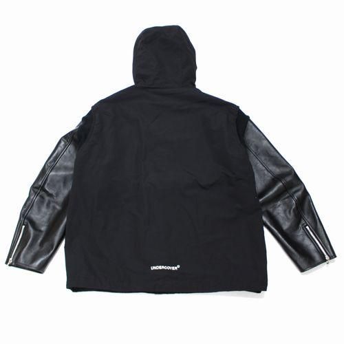 UNDERCOVER アンダーカバー 24AW 袖レザーマウンテンパーカー 2