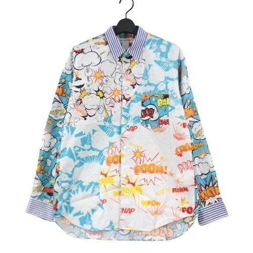 COMME des GARCONS SHIRT コムデギャルソン シャツ 19SS アメコミ 総柄