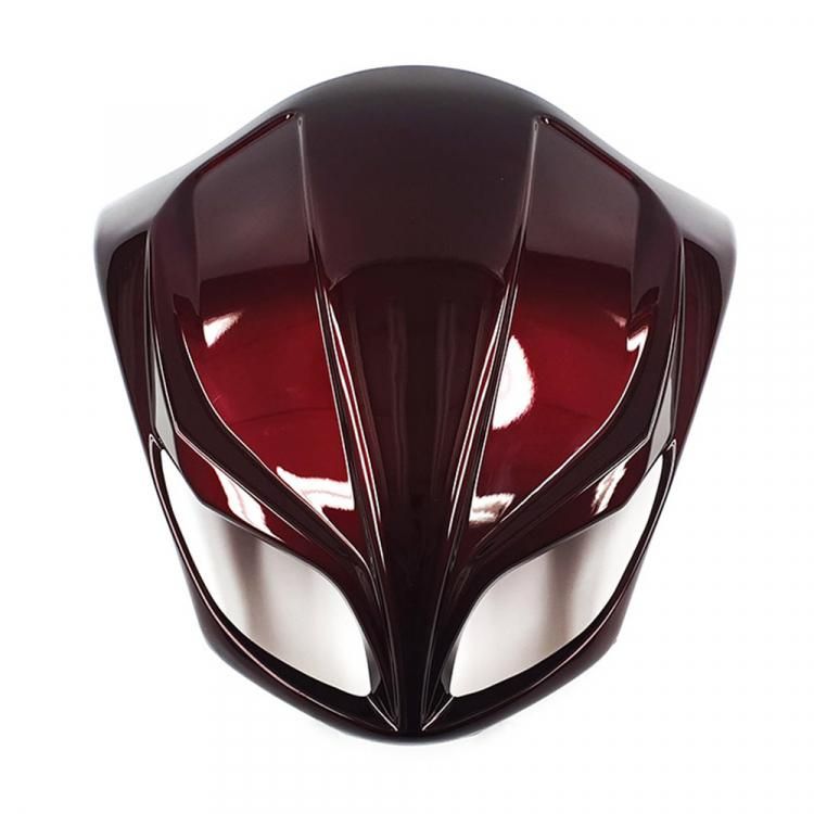 フォルツァ(MF08前後期型対応) フロント マスク エアロ ワインレッド