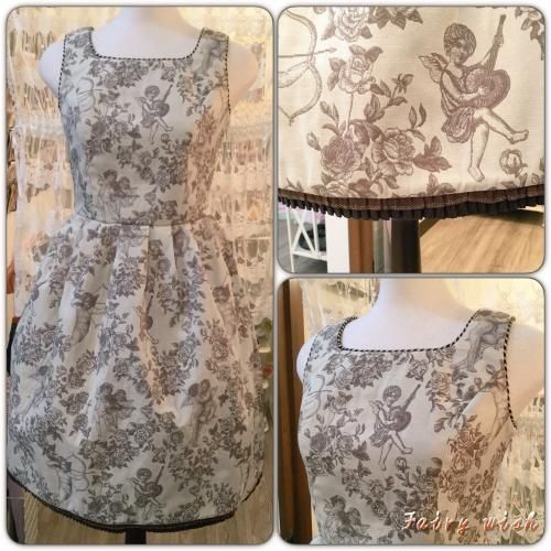 エンジェルゴブランジャンパースカート（ブラウン） - Fairy wish web