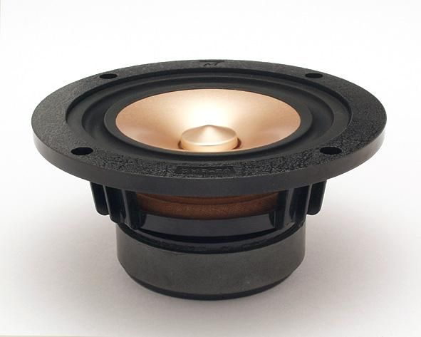 MarkAudio CHR70v3 10cmフルレンジ・ゴールド（ペア） - スピーカー
