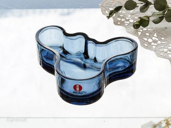 iittala Alvar Aaltoiittala イッタラ ベース クリアグレーブルー