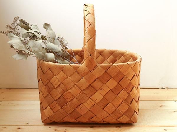 白樺作家Olga(オルガ)白樺のかご特大サイズ