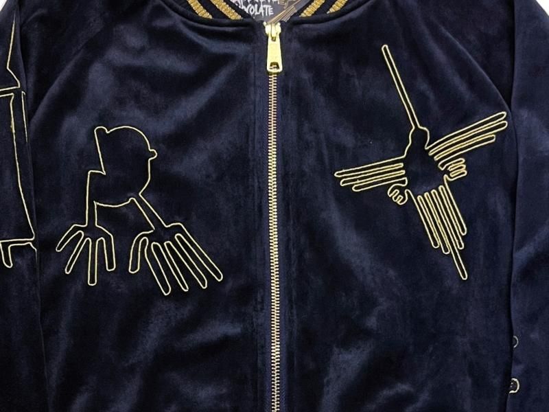 ナスカジャン2022別珍（イカネイビー）[廃盤] - ホラーにプロレス