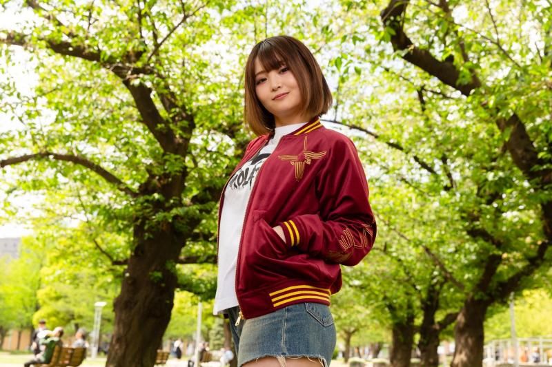 ナスカジャン2025別珍（キヌア・バーガンディ） - ホラーにプロレス