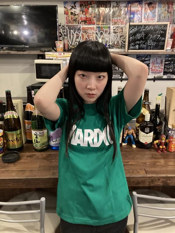 東京店公式通販限定】HARDCCスターロゴ・Tシャツ(フレッシュグリーン