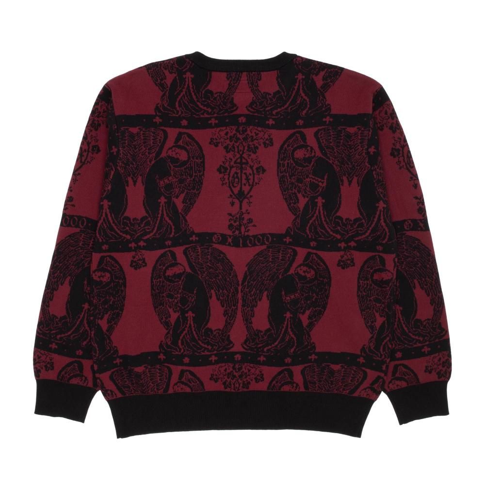 GX1000(ジーエックスセン) |GX1000 - JACQUARD KNIT ANGEL SWEATER