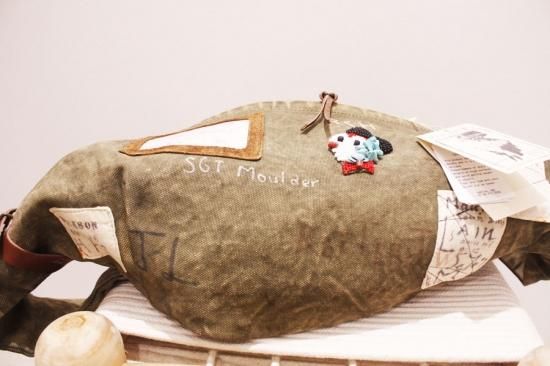 KAPITAL,キャピタル,帆布 リトルスナフキンBAG スーベニアリメイク