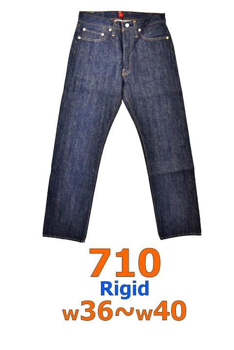 RESOLUTE（リゾルト） リジット（生）デニム 710 デニムパンツ W36