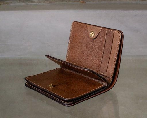 Post wallet / Cordovan / Burgundy：forme｜toron（トロン）