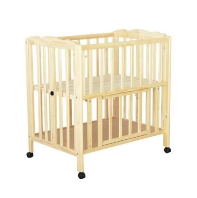 ☆除菌清掃済☆大和屋 パタン 折りたたみミニベビーベッド すのこ