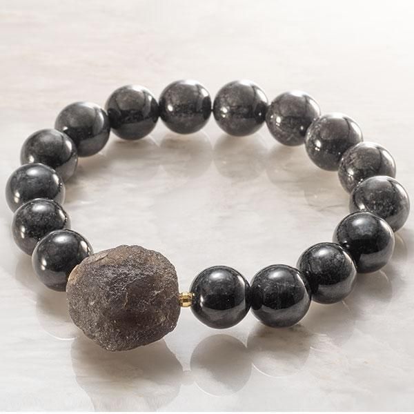 ブラックモルダバイト ブレスレット ー 三宝堂オンラインショップ