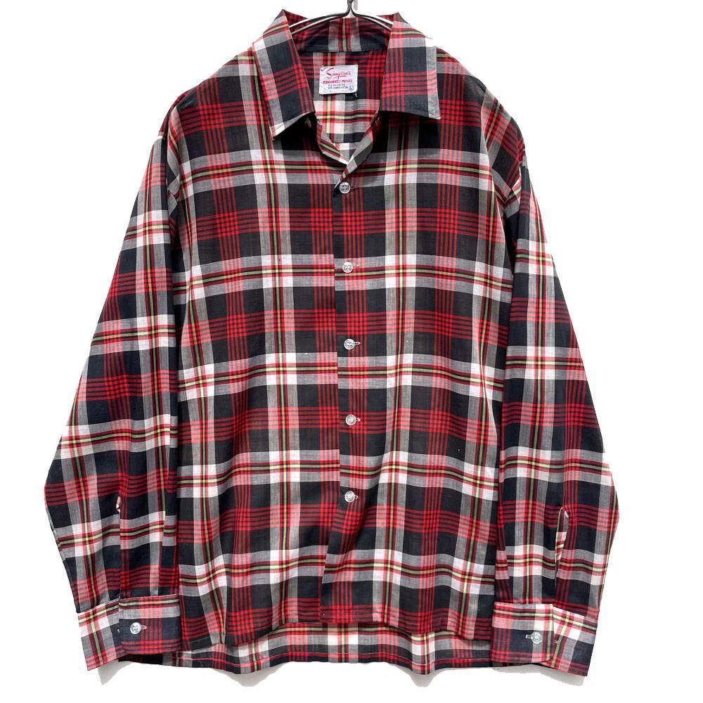 Simpson's - Made In Japan】ヴィンテージ オープンカラーシャツ
