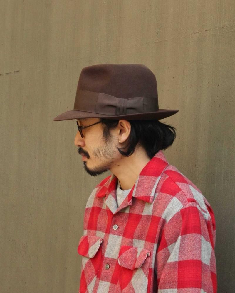 ステットソン ヴィンテージ フェドラ ハット【Royal Stetson】【Late