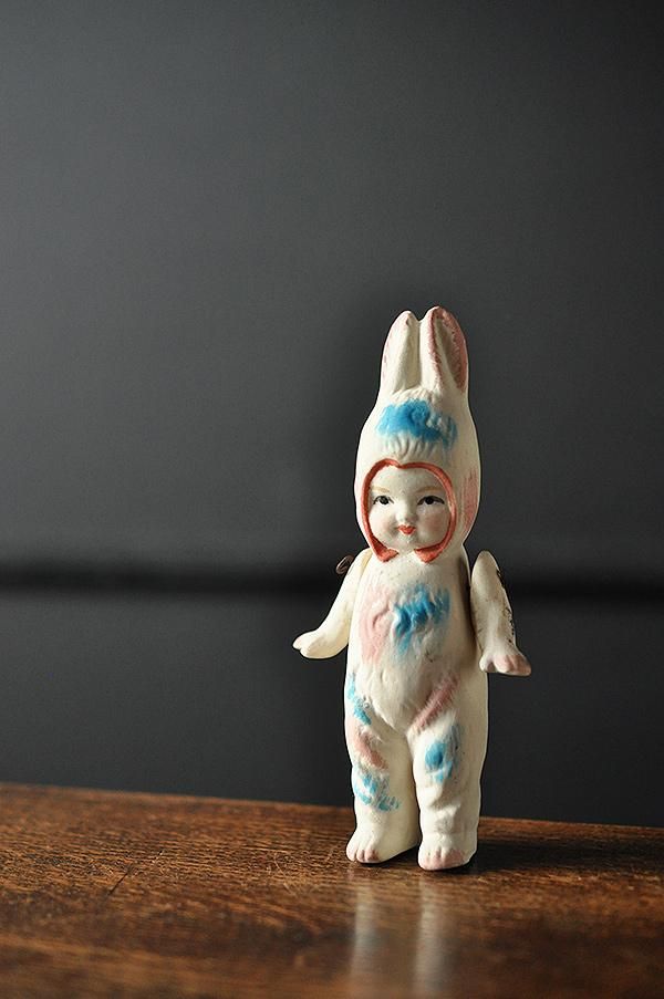 ち*る様 カマー&ラインハルトビスクドールウサギ親子 カマー