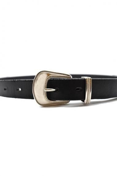 25SS Western Leather Belt | MINEDENIM - イエローケーキ | YELLOW