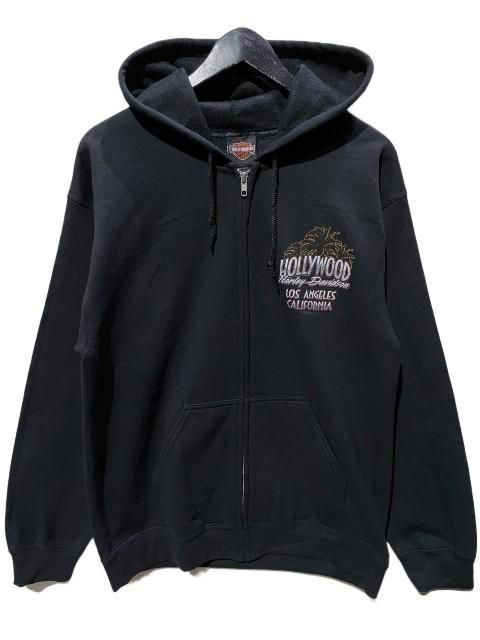 HARLEY-DAVIDSONハーレーダビッドソンB&Sジップパーカー black