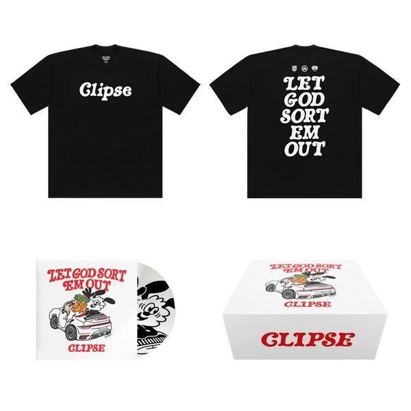 CLIPSE × VERDY / LET GOD SORT EM OUT TEE ① (CD付BOXセット