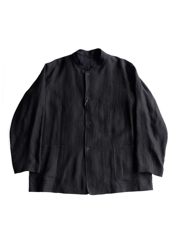 COMOLI / カナパスタンドカラージャケット (BLACK) - TROUPE ONLINE