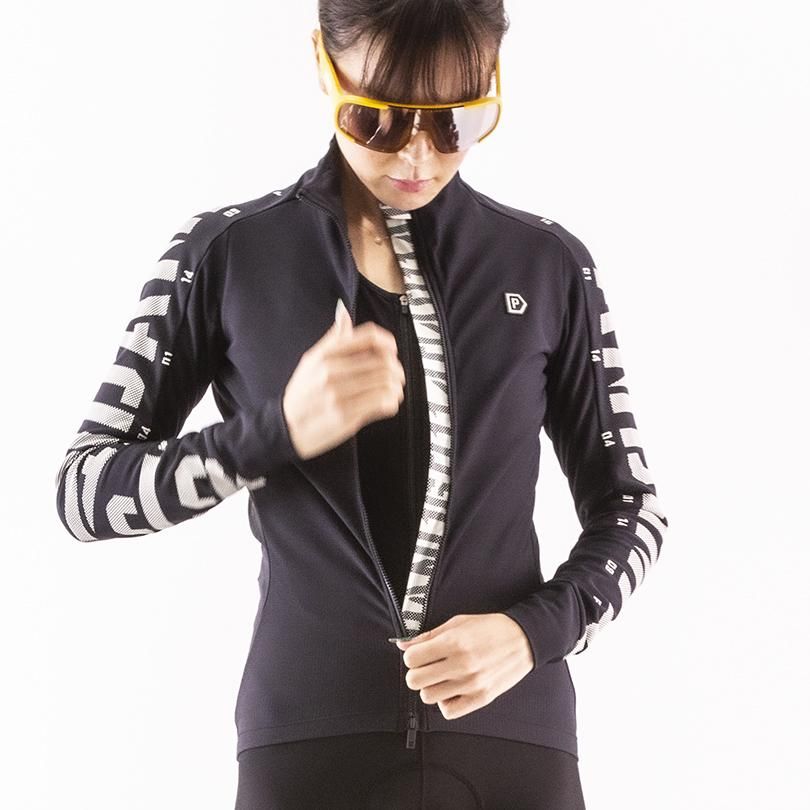 Pandani Cycle Men's 冬用防寒ジャージ PANDANI-Dot Winterジャージ